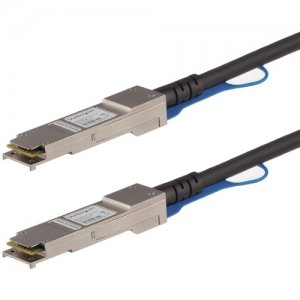 StarTech.com QFXQSFPDAC3M Juniper QFX-QSFP-DAC-3M Compatible - QSFP+ Direct Attach Cable - 3 m (9.8 ft.)