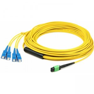AddOn ADD-MPO-4SC10M9SMF Fiber Optic Duplex Network Cable