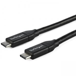 StarTech.com USB2C5C1M USB-C to USB-C Cable w/ 5A PD - M/M - 1 m (3 ft.) - USB 2