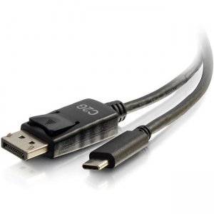 C2G 26902 6ft USB C to DisplayPort 4K Cable Black