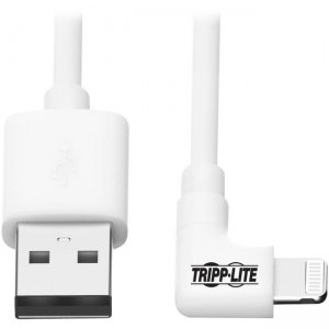 Tripp Lite M100-003-LRA-WH Sync/Charge Lightning/USB Data Transfer Cable