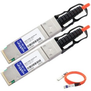 AddOn QSFP-H40G-AOC40M-AO Fiber Optic Network Cable