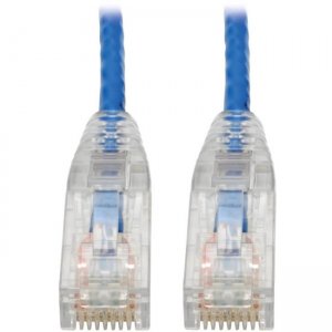 Tripp Lite N201-S07-BL Cat6 UTP Patch Cable (RJ45) - M/M, Gigabit, Snagless, Molded, Slim, Blue, 7 ft