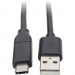 Tripp Lite U038-C13 USB-A to USB-C Cable (M/M), USB-IF Certified, 13 ft