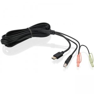 Iogear G2L802U 6ft HDMI KVM Cable with USB and Audio (TAA Compliant)