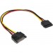 Rocstor Y10C213-B1 12in 15 Pin SATA Power Extension Cable