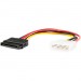 Rocstor Y10C214-B1 6in 4 Pin Molex to Left Angle SATA Power Cable Adapter