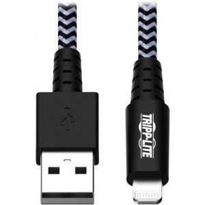 Tripp Lite M100-010-HD Heavy-Duty USB Sync/Charge Cable with Lightning Connector, 10 ft. (3 m)