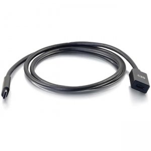 C2G 28656 3ft USB C Extension Cable - 5G 3A - Male to Female - USB Type C