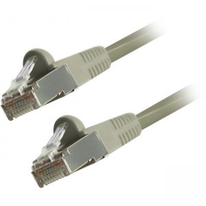 Comprehensive CAT6STP-3GRY Cat6 Snagless Shielded Ethernet Cables, Grey, 3ft
