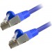 Comprehensive CAT6STP-7BLU Cat6 Snagless Shielded Ethernet Cables, Blue, 7ft