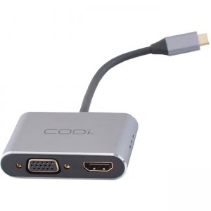 Codi A01063 4-IN-1 USB-C Display Adapter
