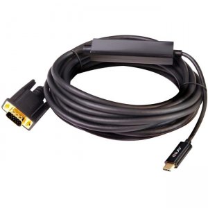 Club 3D CAC-1512 USB Type C to VGA Active Cable M/M 5m/16.40ft