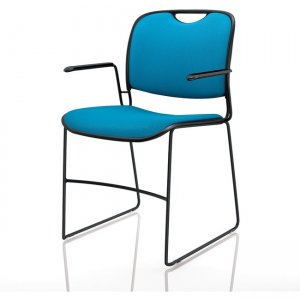 United Chair FE4FS04TP04 4800 Stacking Chair With Arms