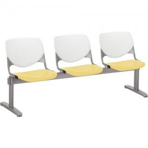 KFI 2300BEAM3812 Kool 3 Seat Beam Chair