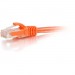C2G 50848 15ft Cat6a Snagless Unshielded UTP Network Patch Ethernet Cable-Orange