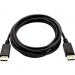 V7 V7DP2DP-03M-BLK-1E Black Video Cable DisplayPort Male to DisplayPort Male 3m 10ft