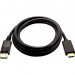 V7 V7DP2HD-03M-BLK-1E Black Video Cable DisplayPort Male to HDMI Male 3m 10ft