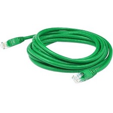 AddOn ADD-3FCAT5E-GN 3ft RJ-45 (Male) to RJ-45 (Male) Straight Green Cat5e UTP PVC Copper Patch Cable
