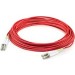 AddOn ADD-LC-LC-7M5OM4P-RD 7m LC (Male) to LC (Male) Red OM4 Duplex Plenum-Rated Fiber Patch Cable