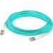 AddOn ADD-LC-LC-20F5OM4 20ft LC (Male) to LC (Male) Aqua OM4 Duplex Fiber OFNR (Riser-Rated) Patch Cable