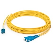 AddOn ADD-SC-LC-125F9SMF Fiber Optic Duplex Patch Network Cable