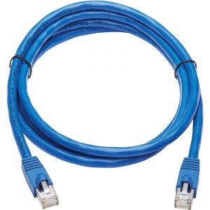 Tripp Lite N261P-006-BL Cat6a 10G-Certified Snagless F/UTP Network Patch Cable (RJ45 M/M), Blue, 6 ft