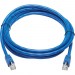 Tripp Lite N261P-010-BL Cat6a 10G-Certified Snagless F/UTP Network Patch Cable (RJ45 M/M), Blue, 10 ft