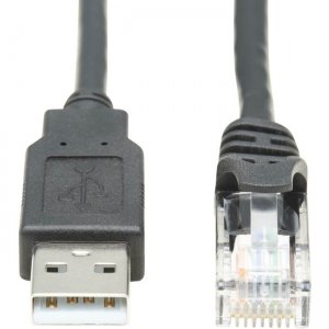 Tripp Lite U009-010-RJ45-X USB to RJ45 Rollover Console Cable (M/M), Black, 10 ft