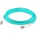 AddOn ADD-LC-LC-24M5OM4 24m LC (Male) to LC (Male) Aqua OM4 Duplex Fiber OFNR (Riser-rated) Patch Cable