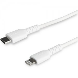 StarTech.com RUSBCLTMM2MW 2 m (6.6 ft.) USB C To Lightning Cable - Apple MFi Certified - White