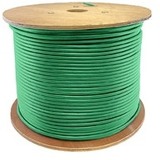 AddOn ADD-CAT6BULK1KSP-GN 1000ft Non-Terminated Green Cat6 STP Plenum Rated Copper Patch Cable