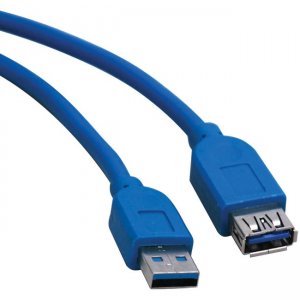 Tripp Lite U324-016 USB 3.0 SuperSpeed Extension Cable - USB-A to USB-A, M/F, Blue, 16 ft
