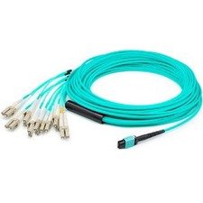 AddOn ADD-MPO-4LC15M5OM4P Fiber Optic Network Cable