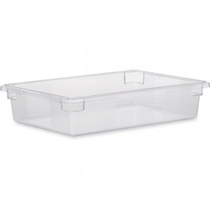 Rubbermaid Commercial 3308CLECT 8-1/2 gallon Clear Food Tote Box RCP3308CLECT