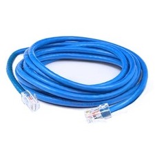 AddOn ADD-12FCAT6NB-BE 12ft RJ-45 (Male) to RJ-45 (Male) Blue Cat6 UTP PVC Copper Patch Cable
