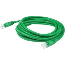 AddOn ADD-5FCAT5E-GN 5ft RJ-45 (Male) to RJ-45 (Male) Straight Green Cat5e UTP PVC Copper Patch Cable