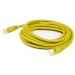 AddOn ADD-6FCAT6-YW 6ft RJ-45 (Male) to RJ-45 (Male) Yellow Cat6 Straight UTP PVC Copper Patch Cable