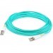 AddOn ADD-LC-LC-60M5OM4P 60m LC (Male) to LC (Male) Aqua OM4 Duplex Fiber Plenum Patch Cable