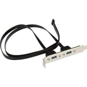 Supermicro CBL-CUSB-0835 USB 3.1 B Key to USB 3.0A Female x2 55cm Cable
