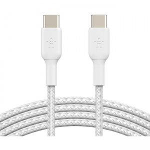 Belkin CAB004BT1MWH BOOST↑CHARGE Braided USB-C to USB-C Cable