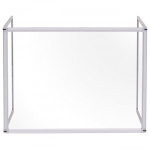 Bi-silque GL07219101 Desktop Divider Glass Barrier BVCGL07219101