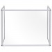 Bi-silque GL07219101 Desktop Divider Glass Barrier BVCGL07219101