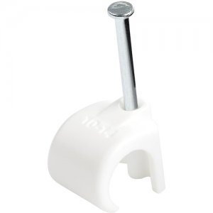 StarTech.com CBMNMCC4 100 Pack Extra Large Cable Clips with Nail