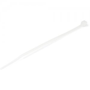 StarTech.com CBMZT4N 100 Pack 4" Cable Ties - White Small Nylon/Plastic Zip Tie