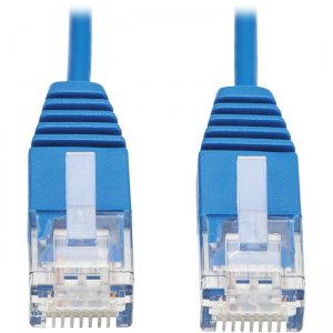 Tripp Lite N200-UR01-BL Cat6 Ultra-Slim Ethernet Cable (RJ45 M/M), Blue, 1 ft