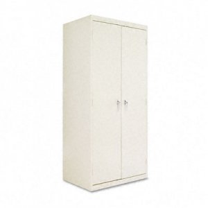 Alera CM7824PY Assembled Welded Storage Cabinet, 36w x 24d x 78h, Putty ALECM7824PY