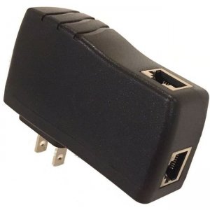 Visiontek 600009 Single Port Gigabit Mode A PoE Injector With 48 Volt 15 Watt Output