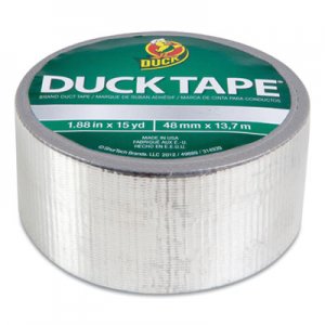 Duck DUC499211 Colored Duct Tape, 3" Core, 1.88" x 10 yds, Chrome