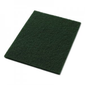 Americo AMF40031420 Scrubbing Pads, 14" x 20", Green, 5/Carton